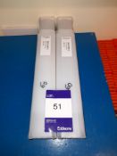 2 – Omega S40VPCLNR 12 40mm right hand steel bars, as lotted