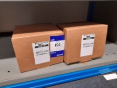 2 - boxes of hiross HDF120 condensate drains (Shelving not included)