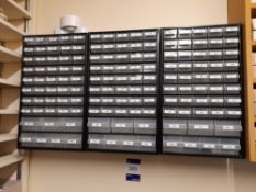 3 - Wall Mounted stock drawers