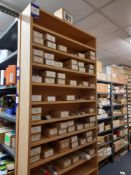 1 bay of various CNC cutting tips & inserts, Location B1, (Shelving not included) (Note: Various