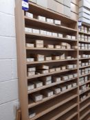 Contents to bay to include HSS drills (Shelving not included) (Note: Various quantities to boxes,