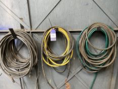 Quantity of hose & piping