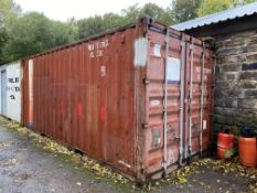 20ft shipping container (contents excluded) - Delayed Collection