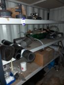 Contents to bay (3 shelves & floor) as photographed, (racking not included)
