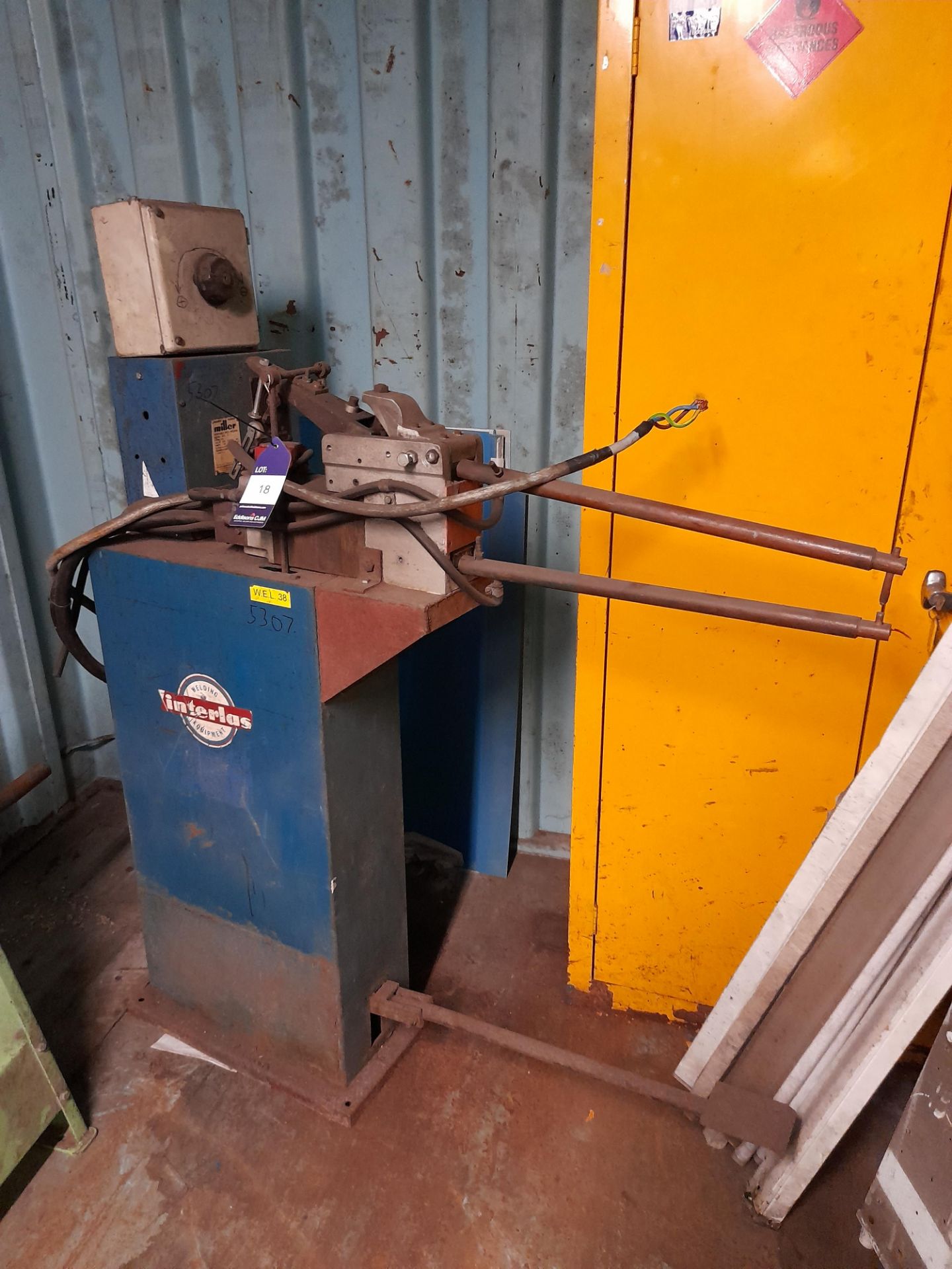 Interlos/Miller MPS 10 T spot welder (spares & repairs)