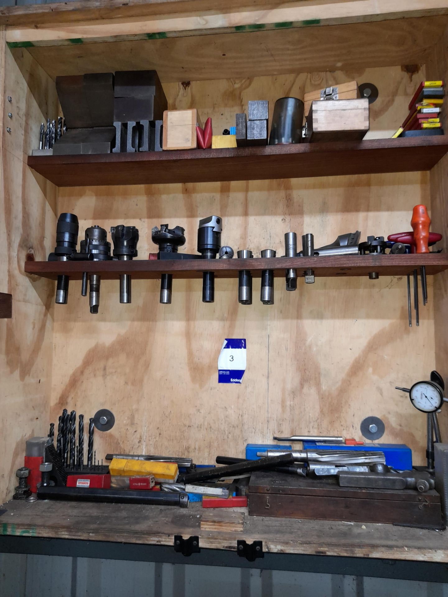 Quantity of machine tools, drills etc. to cabinet (cabinet included) - Image 3 of 4