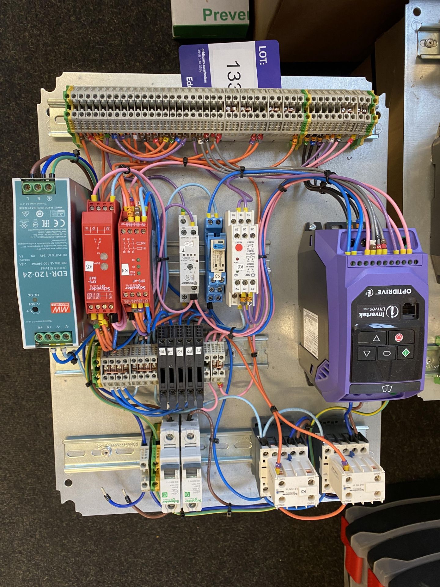 3 - Part completed control panels, as lotted - Image 4 of 5