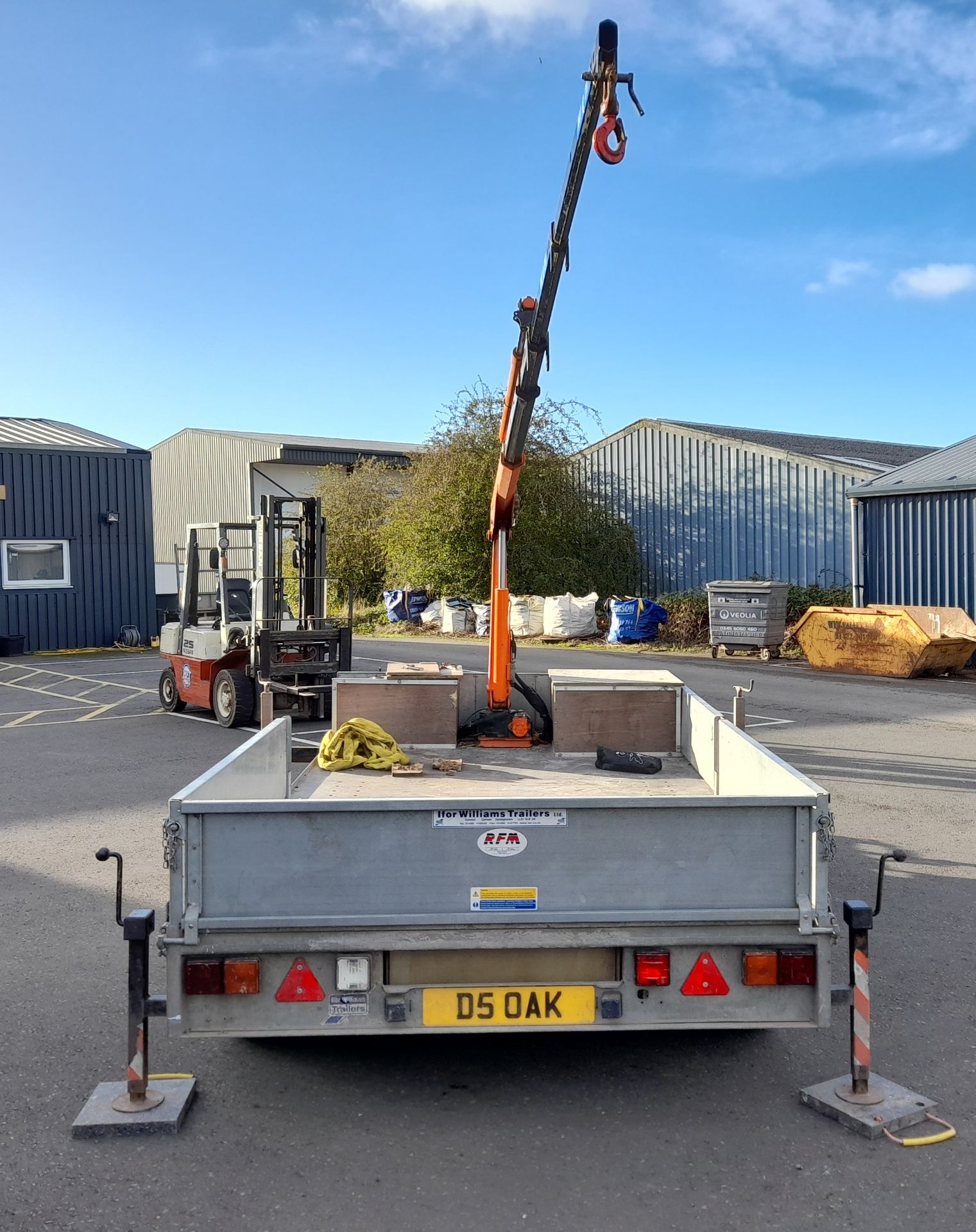 Ifor Williams e4*2007/46*0371 SCKT00000E5110150 Type 3Cb LM126G3 Tri axle trailer (Approx. 12ft x - Image 18 of 25