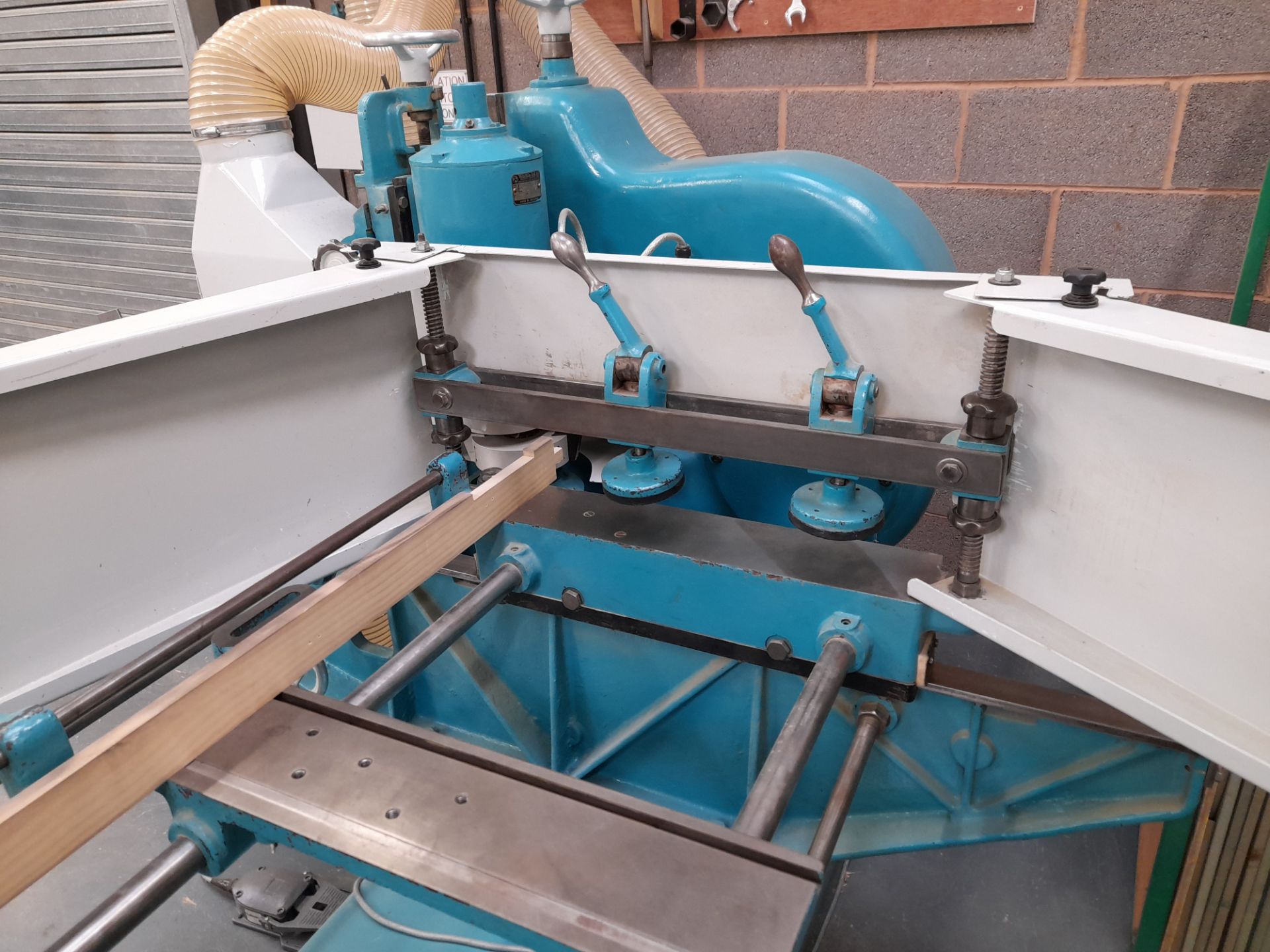 Wadkin Single End Tenoner, with top and bottom scriber (Serial Number EKA-1279) - Image 3 of 11