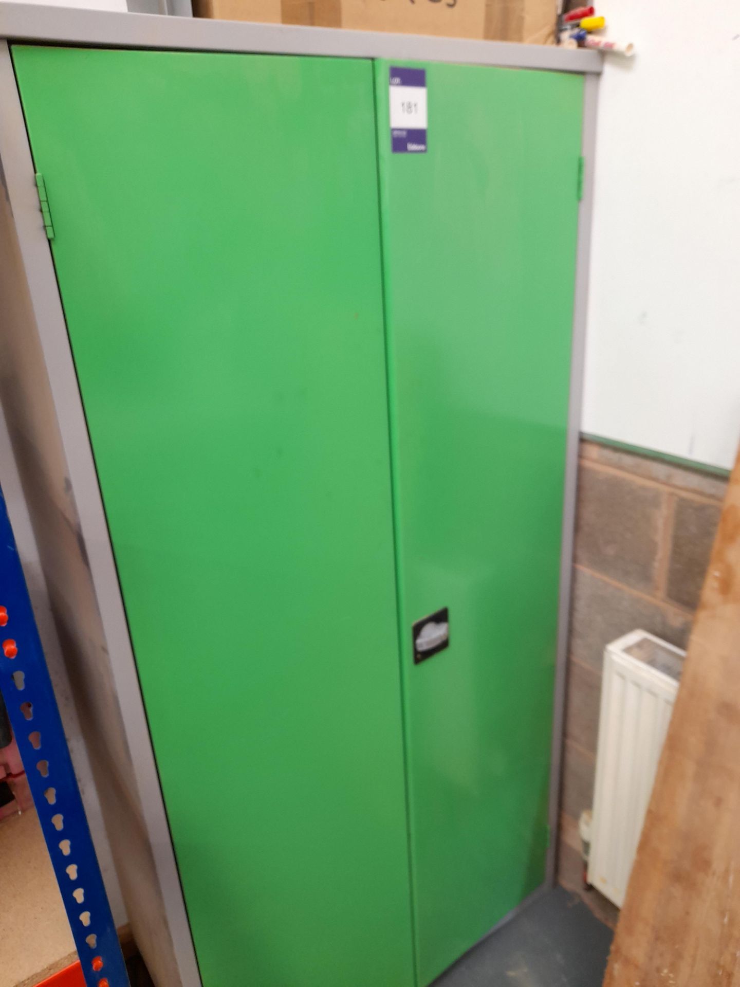Steel double door cabinet (1.8m x 900 x 450mm) - Image 2 of 2