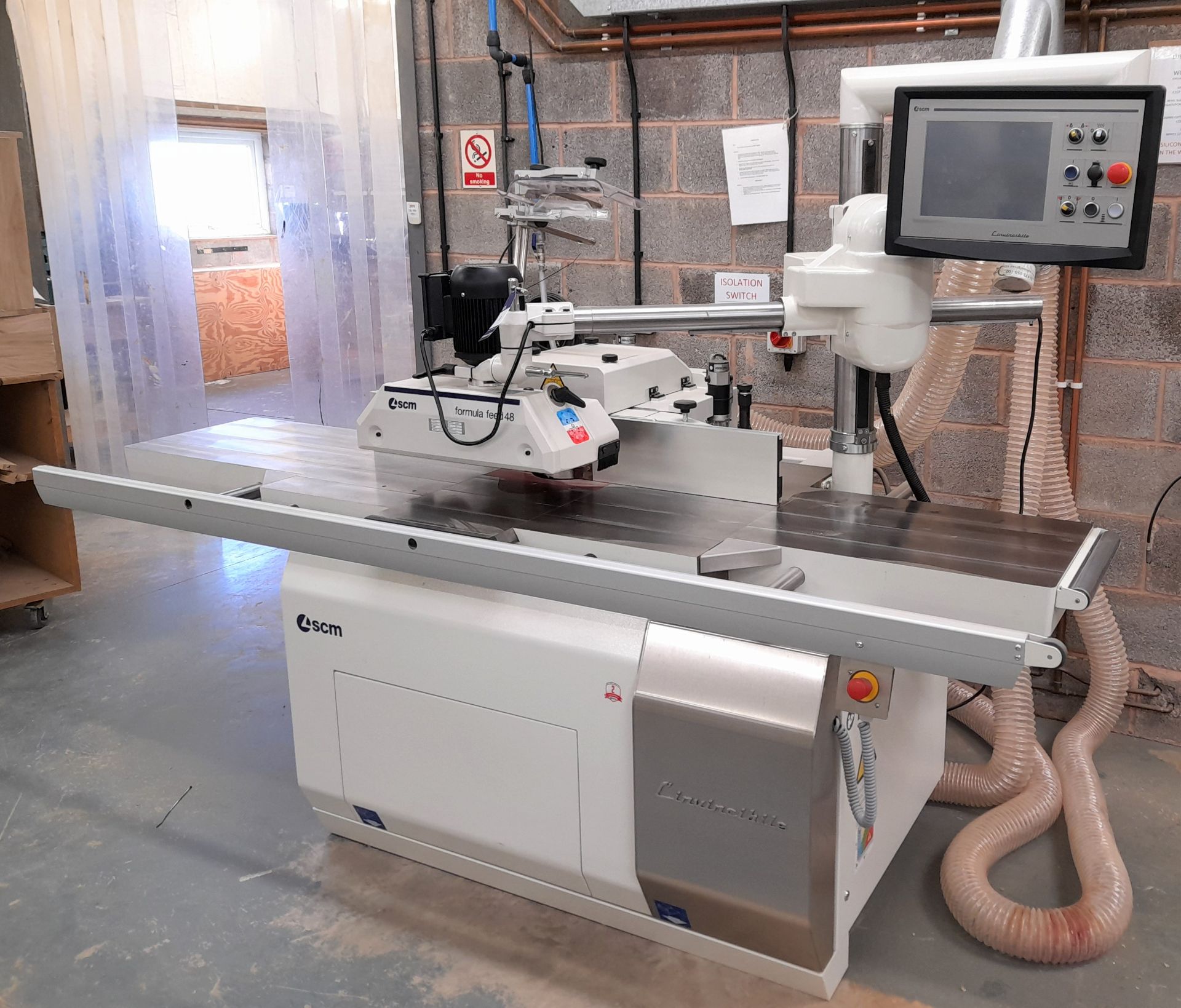 SCM Linvicible TI 5 Spindle Moulder (Serial Number AB00015125, 2020), with digital control panel, - Image 2 of 27