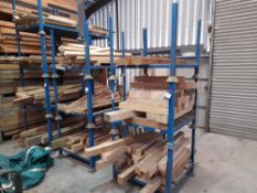 9 x Metal framed stillages (920 x 920mm). *Delayed collection, to be arranged with auctioneers. (
