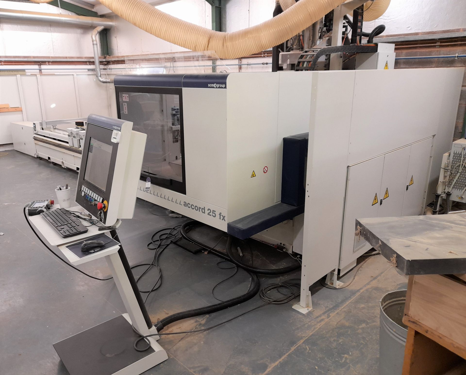 SCM Accord 25fx CNC Machining Centre, fully automated borer & router, Serial Number AA2/004141,