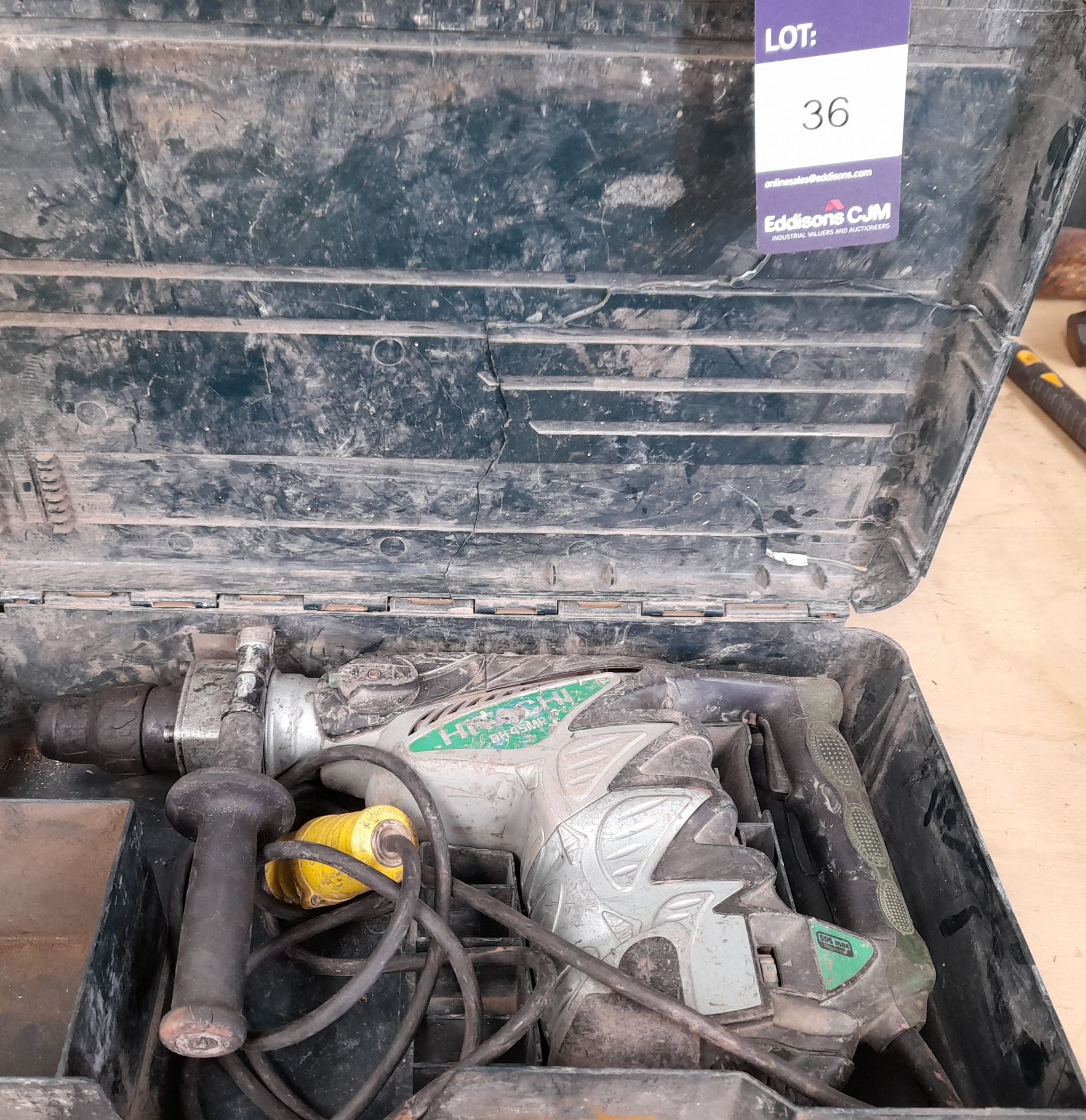 Hitachi SDS DH45MR Max hammer drill, 110V