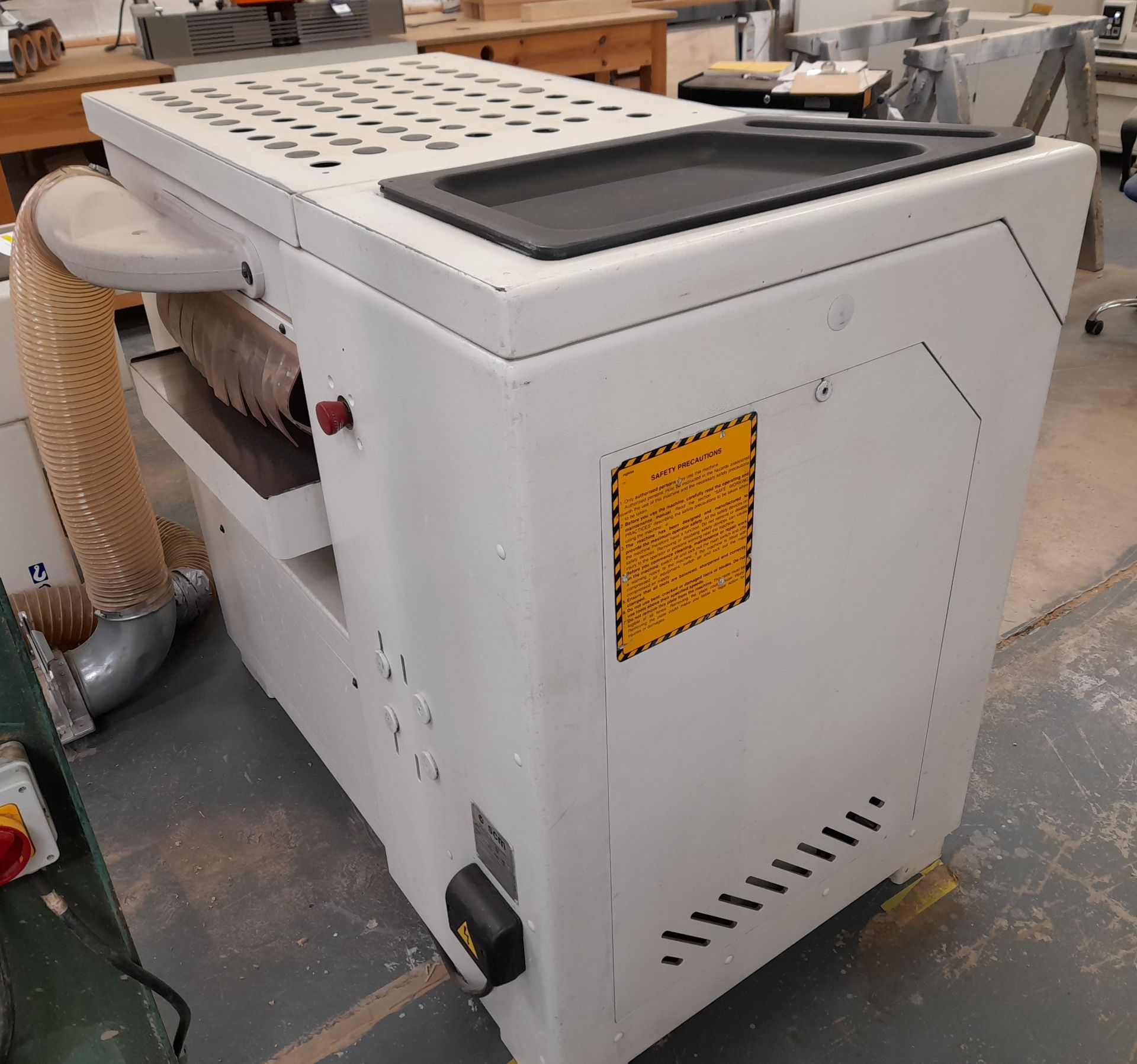 SCM S630E Thicknesser (Serial Number AB/154177, 2002), 630mm working width - Image 3 of 6