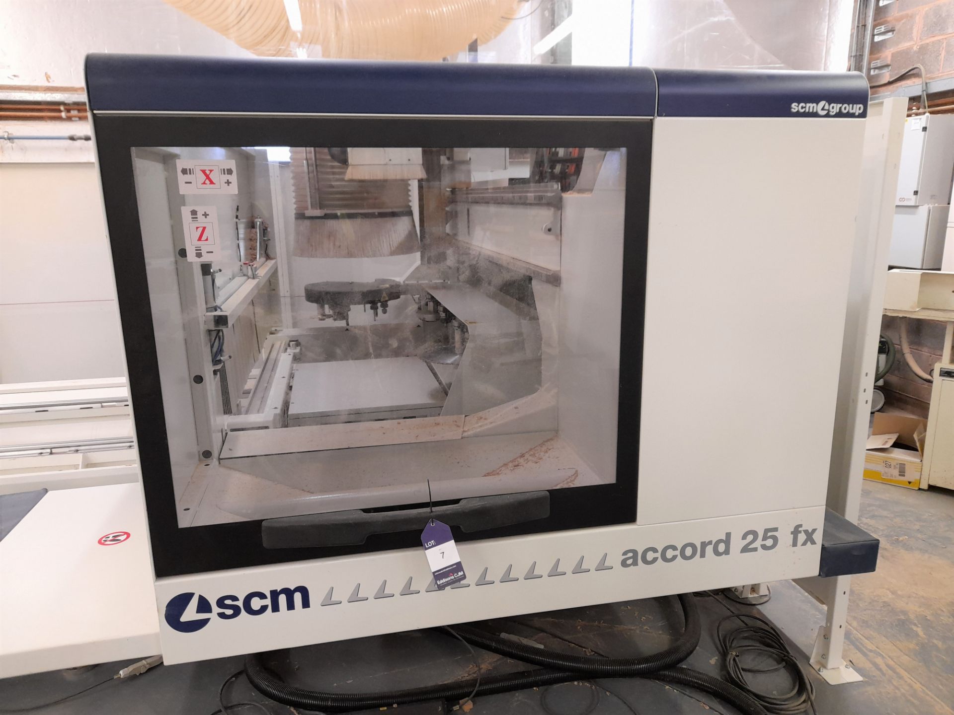SCM Accord 25fx CNC Machining Centre, fully automated borer & router, Serial Number AA2/004141, - Image 2 of 43