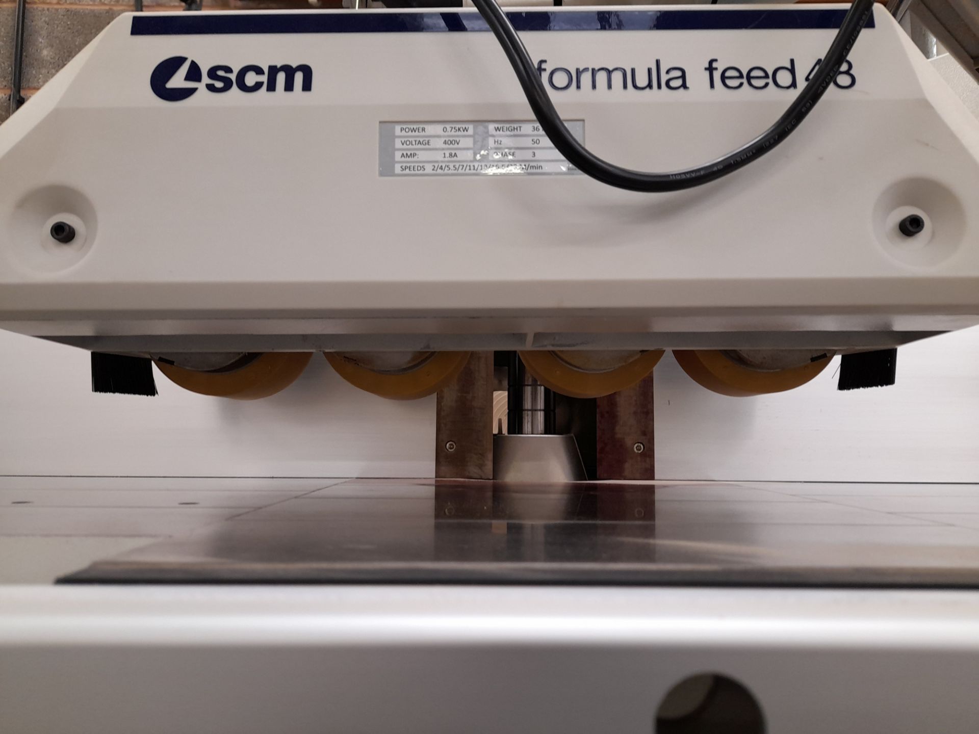 SCM Linvicible TI 5 Spindle Moulder (Serial Number AB00015125, 2020), with digital control panel, - Image 5 of 27