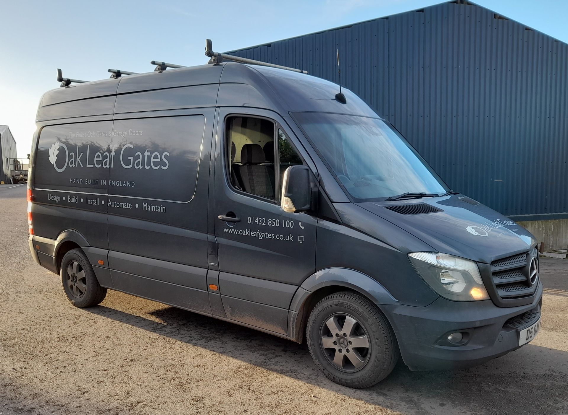 Mercedes Benz Sprinter 319 CDI, complete with circa £5,000+ of Sortimo Racking, metal cases, drawers - Image 8 of 30