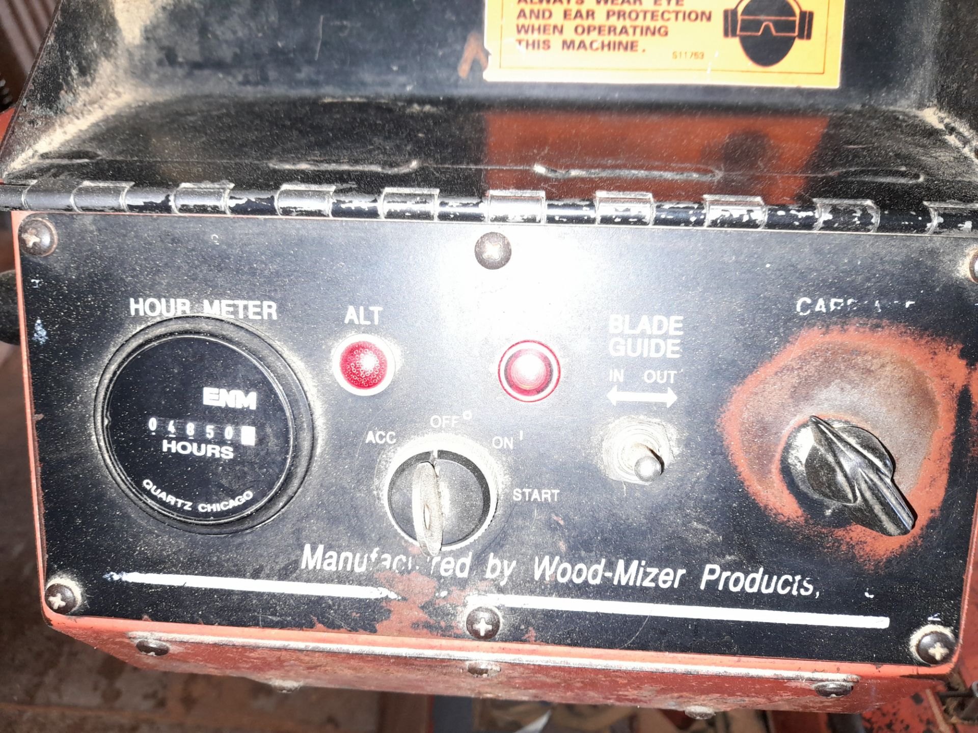 Wood-Mizer LT40HD G24 Single Axle Trailer Mounted Saw Mill (Vin 456A5241XNIAD3720, 1992, 4850 - Image 6 of 13