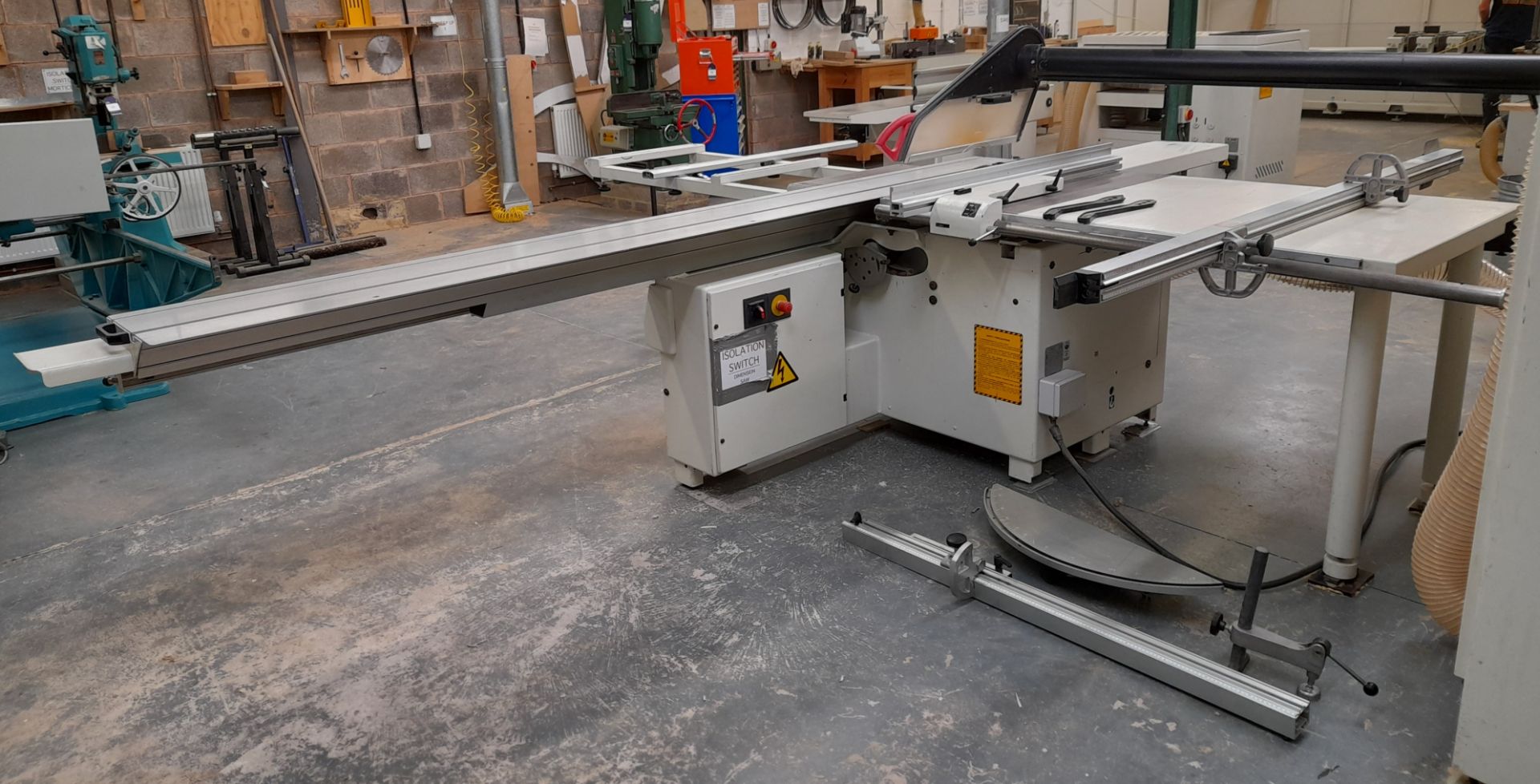 SCM SI300N Panel Saw (Serial Number AB/171528, 2005), with an assortment of associated tooling - Image 3 of 15