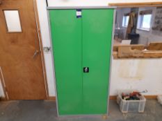 Steel double door cabinet (1.8m x 900 x 450mm)