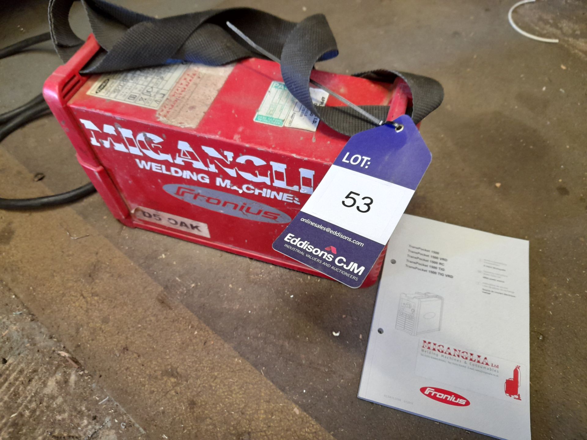 Fronius TransPocket 1500 Mig Anglia Inverter, 240V