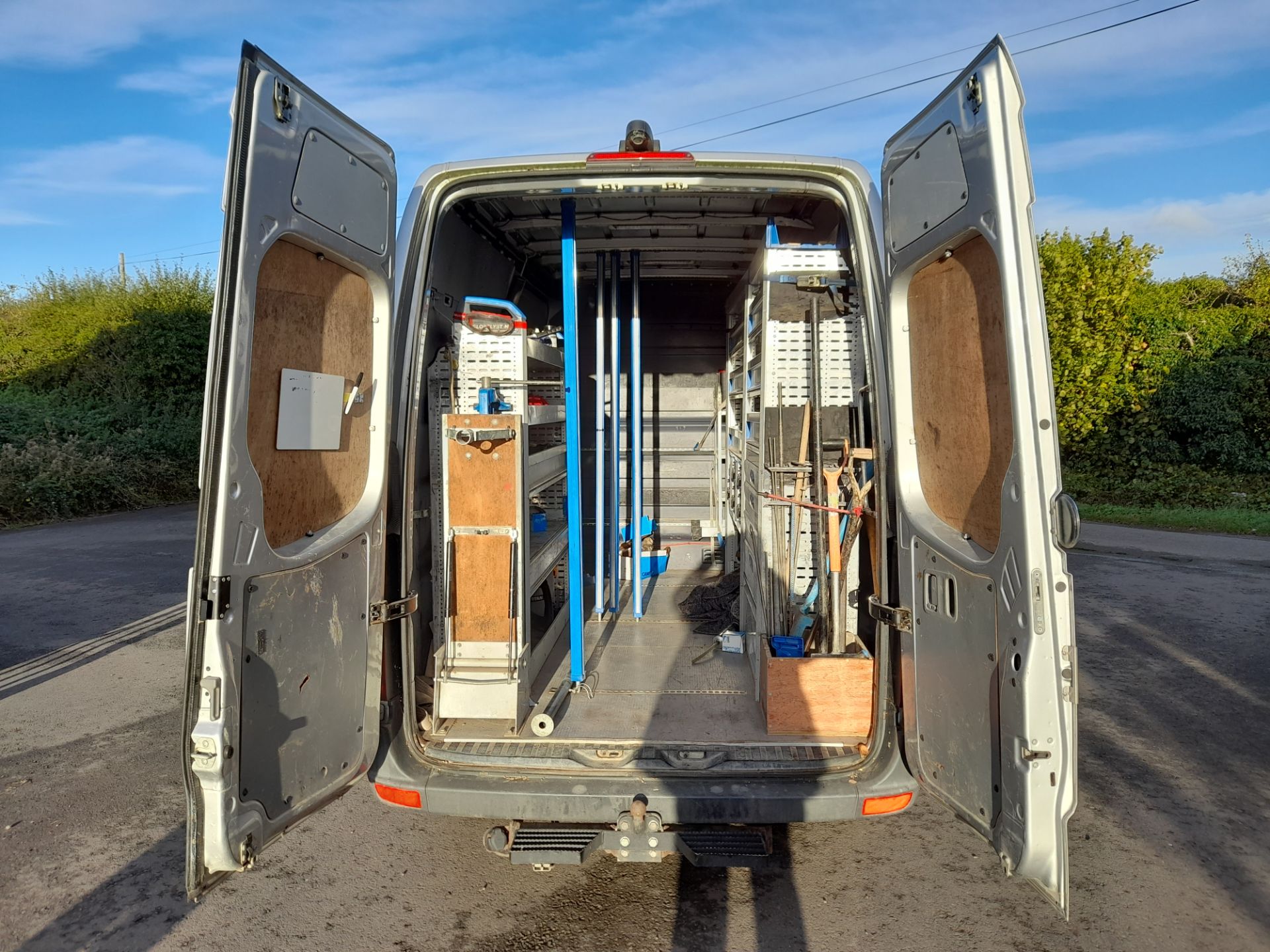 Mercedes Benz Sprinter 313 CDI Van, complete with circa £5,000+ Sortimo Racking, metal cases, - Image 10 of 24