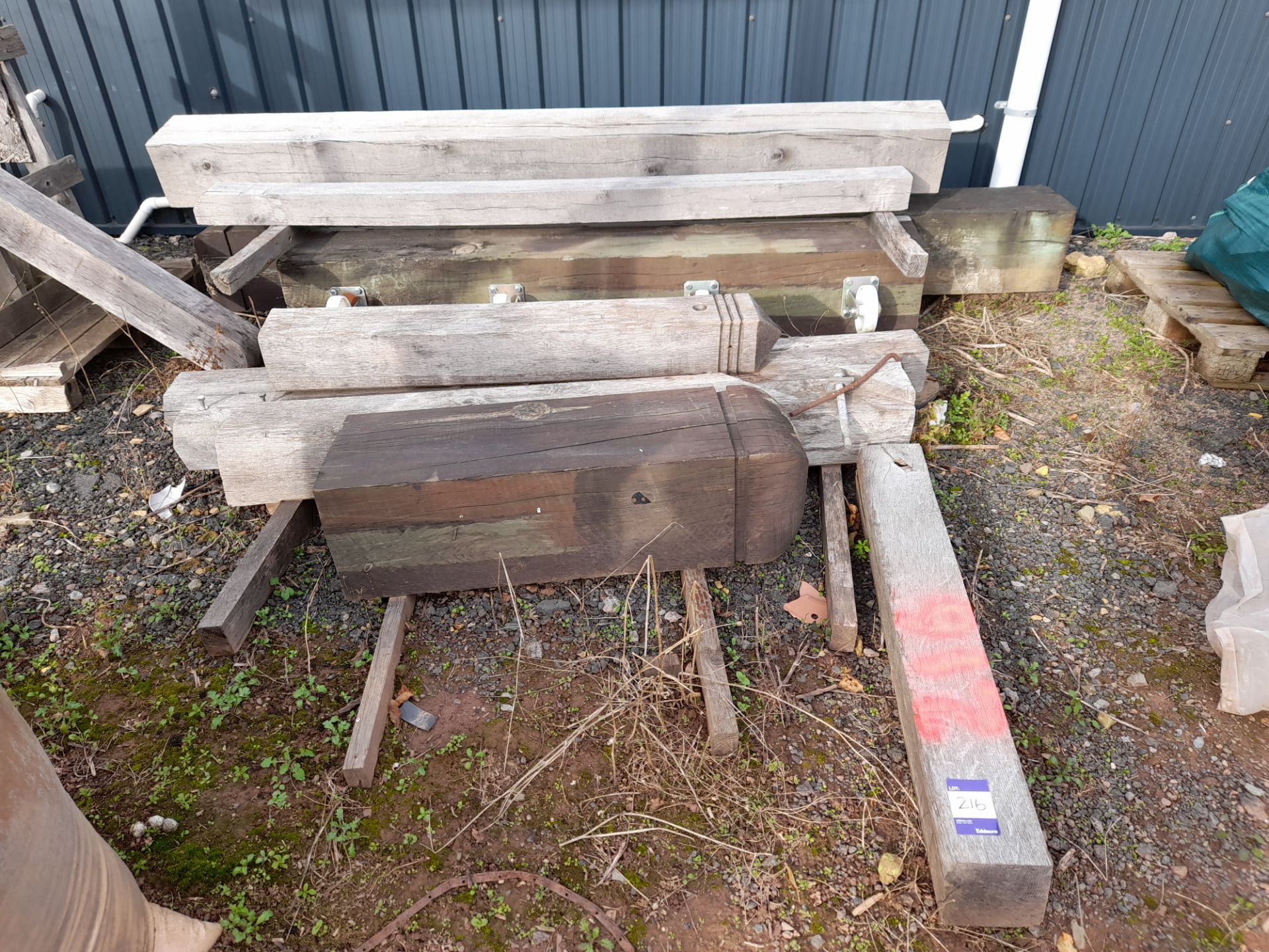 Assortment of miscellaneous timber