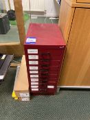 10 Drawer A4 stationary low level cabinet