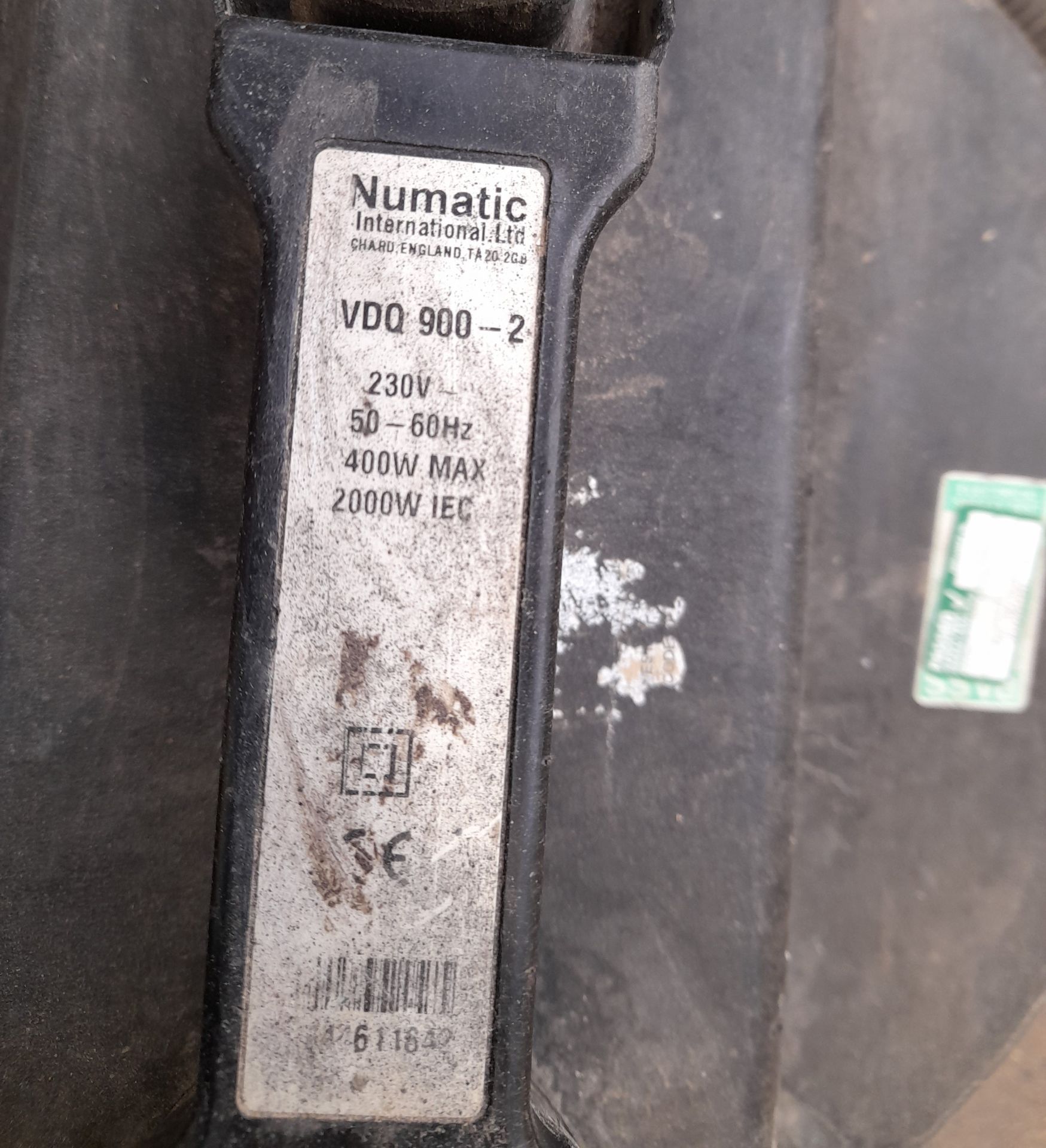 Numatic VDQ900/2 vacuum cleaner - Image 2 of 2