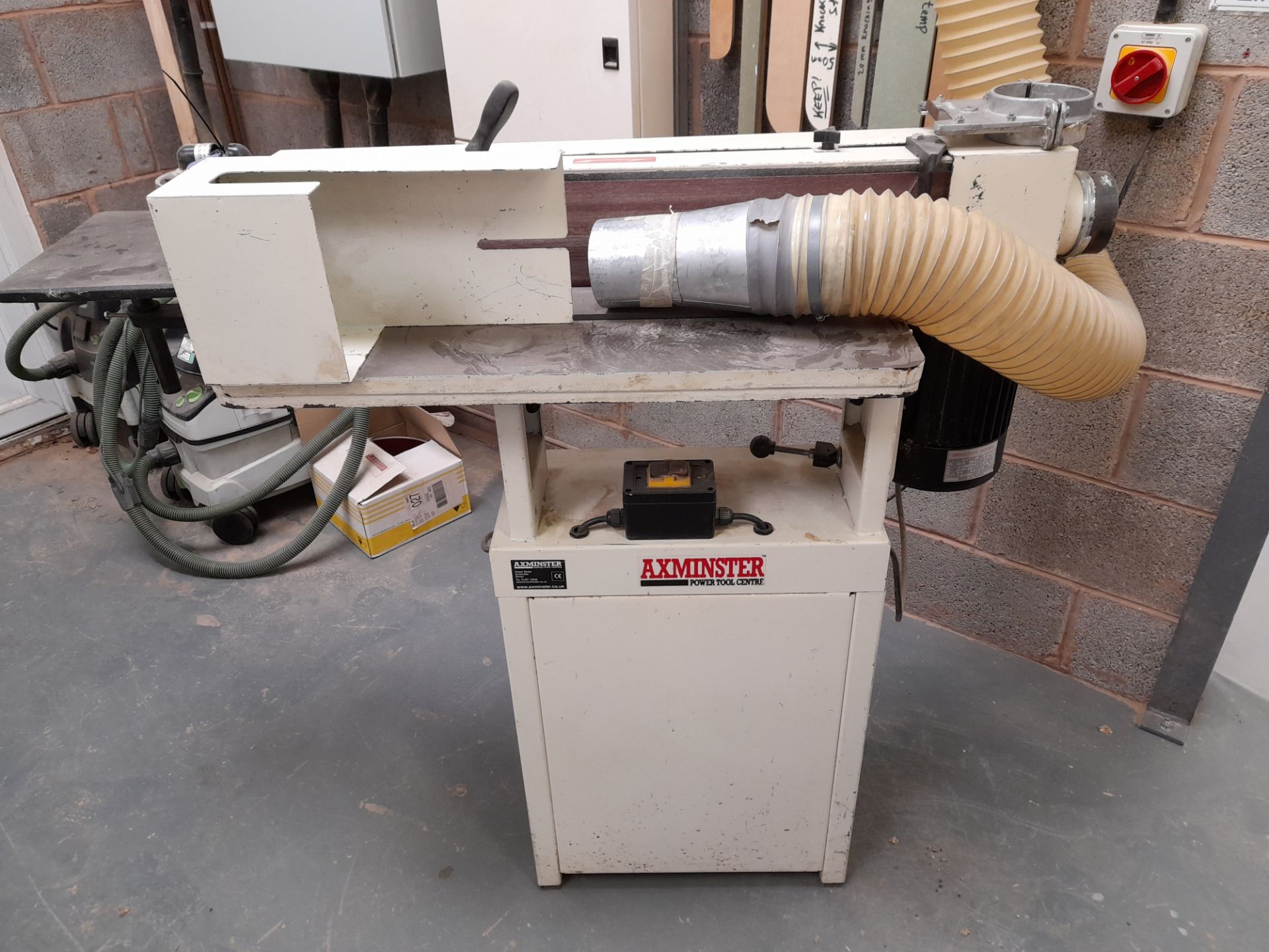 Axminster APTCBL80 Horizontal / Vertical Sanding Machine (Serial Number 208001, 2002) - Image 2 of 4