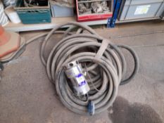 Clarke submersible pump and pipework