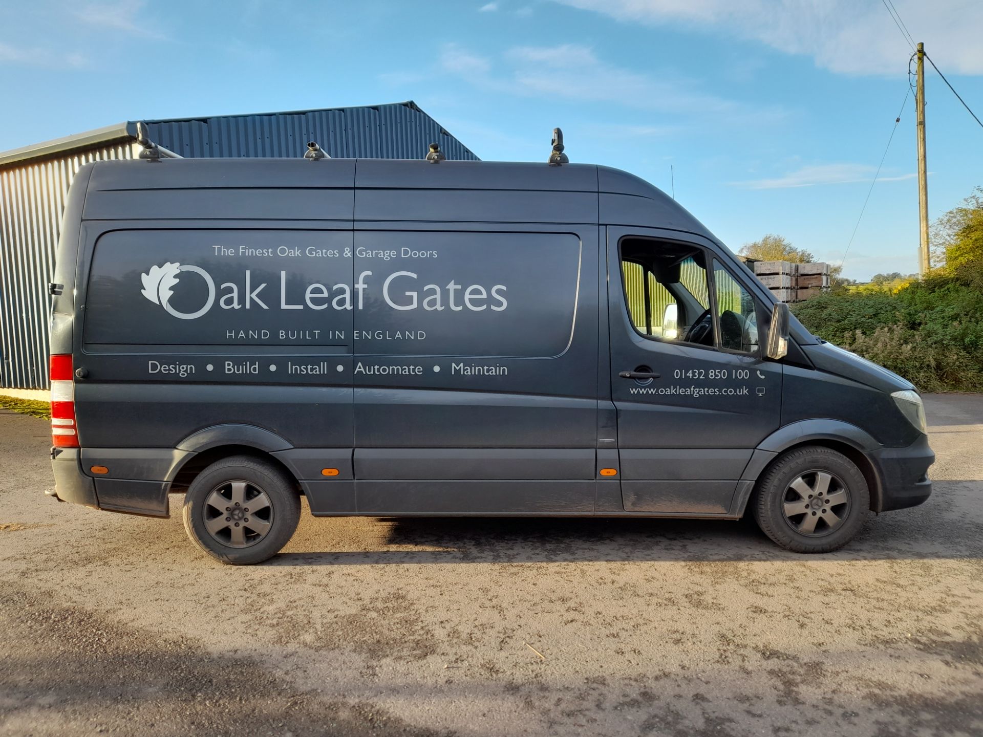 Mercedes Benz Sprinter 319 CDI, complete with circa £5,000+ of Sortimo Racking, metal cases, drawers - Image 7 of 30