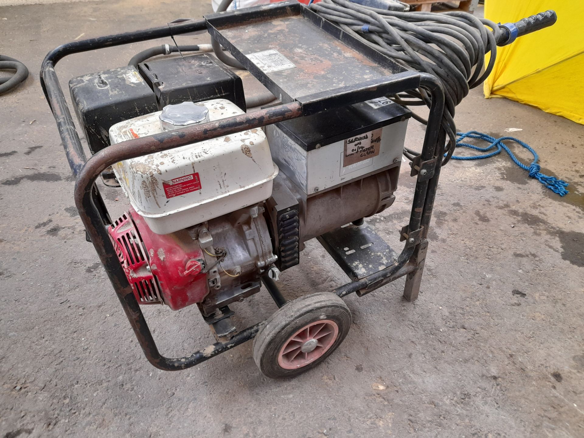 Stephill Generators 200 Amp 6.5kVA AC Mobile welder / generator - Image 3 of 3