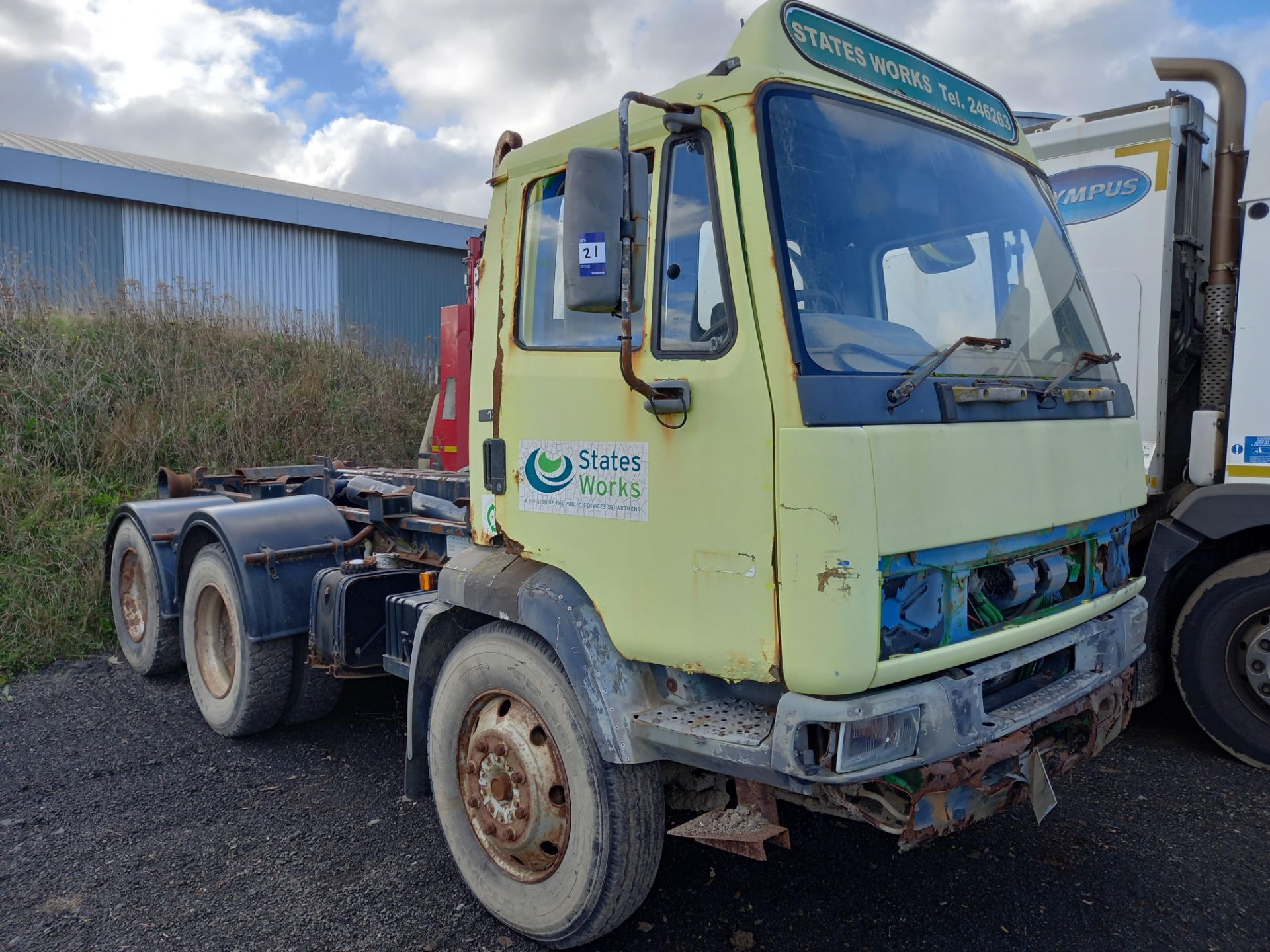 1998 Leyland DAF Hooklift Tractor Unit