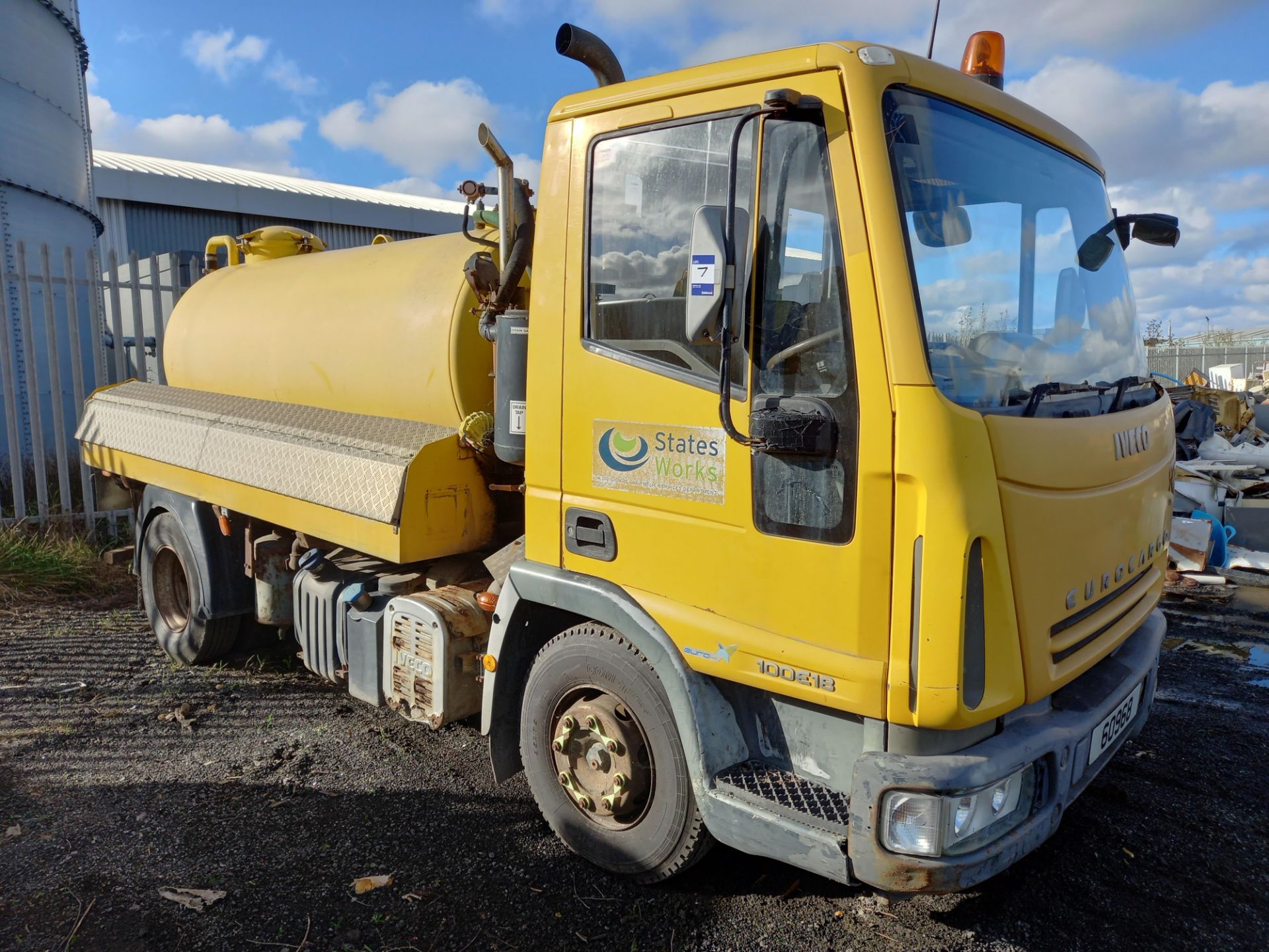 2007 Iveco Eurocargo 100E 18K Water Tanker.