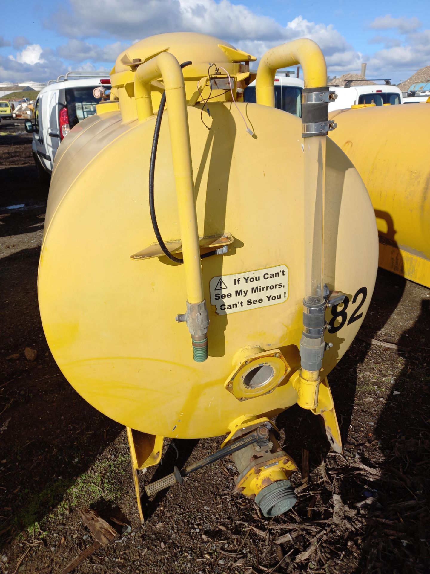 Allan Fuller 800 Gallon Stainless Steel Tank - Image 3 of 3