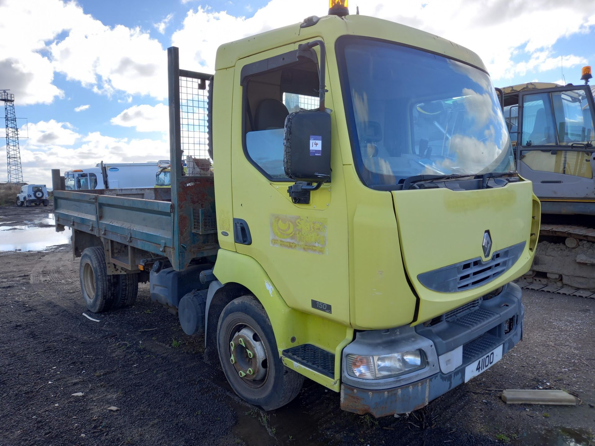 2006 Renault Midlum 150Dci Tipper Truck.