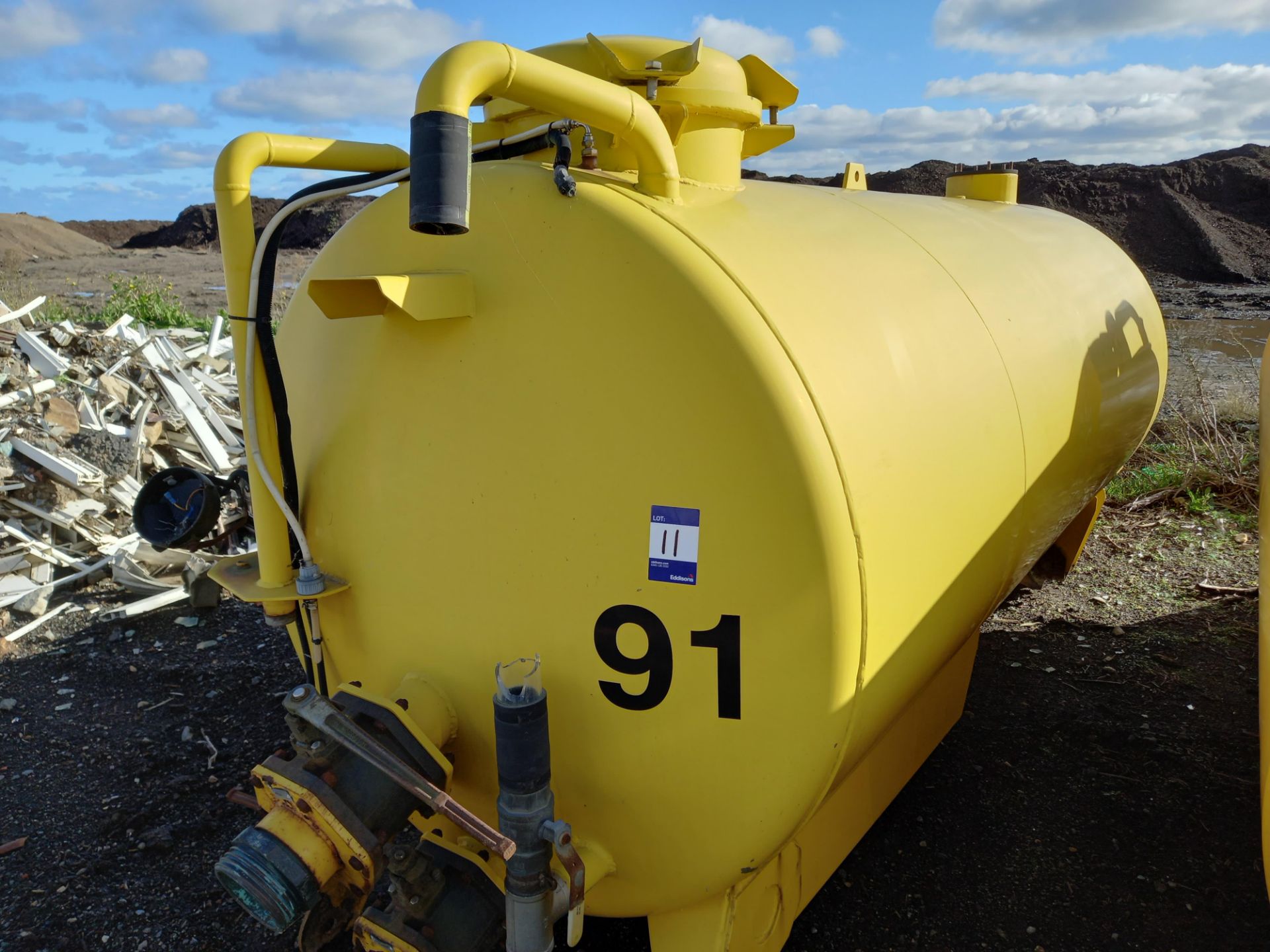 Allan Fuller 800 Gallon Stainless Steel Tank