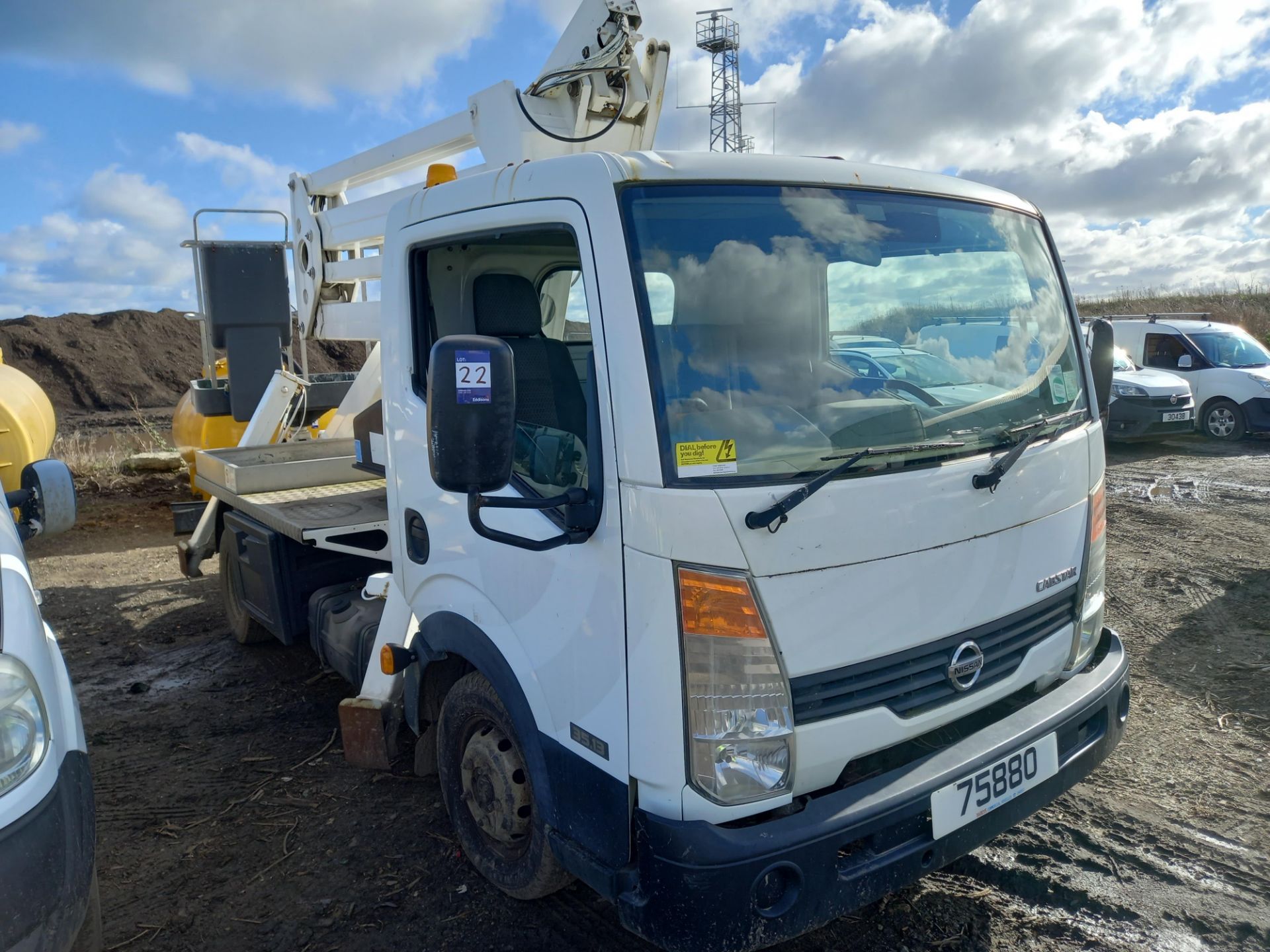 2009 Nissan Cabstar 35.13 MWB Diesel Cherry Picker