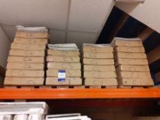 26 boxes of Mosaic Tiling, 2.16m2 per box & quantity of Tile Edging