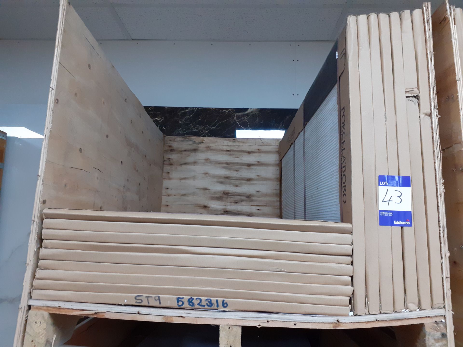 36 boxes x 3 of ST9 T501119 Tiles 600x1200x4.8mm, 24 boxes x 3 of ST9 T501119 Tiles 600x1200x4.8mm & - Image 3 of 4