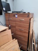 3 – Wooden filing cabinets