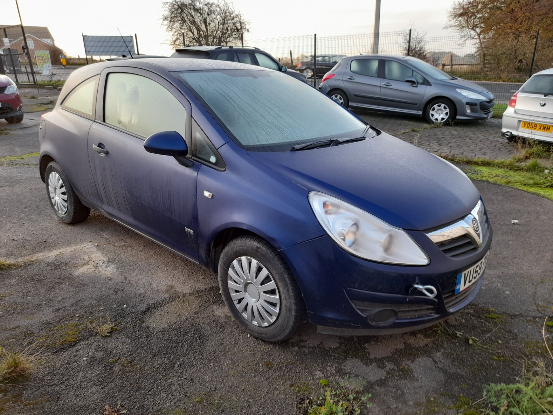 Vauxhall Corsa DIESEL HATCHBACK 1.3 CDTi ecoFLEX Life 3dr (08-09), Blue, Reg: VU59 PNF, Mileage: - Image 4 of 10