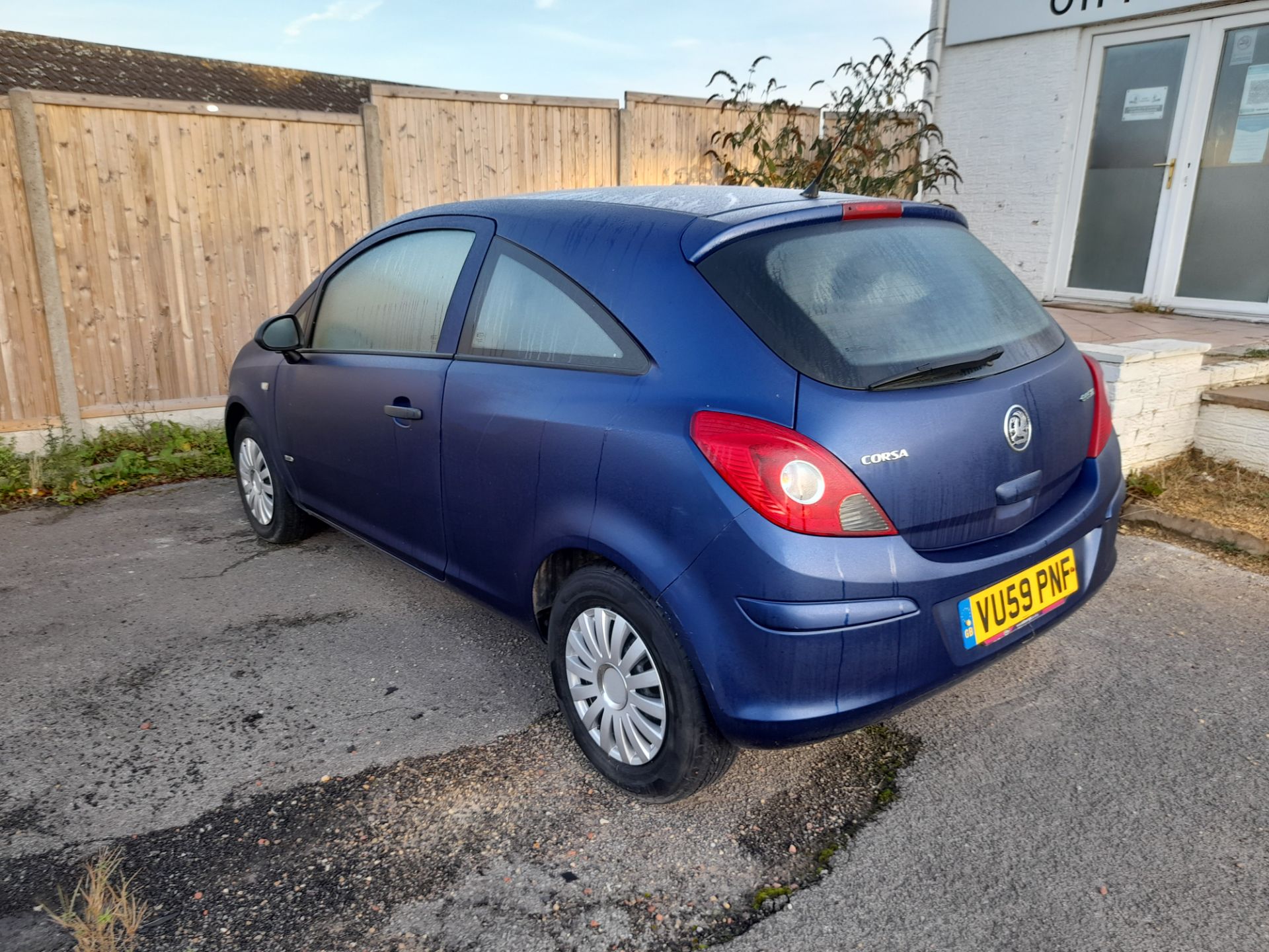 Vauxhall Corsa DIESEL HATCHBACK 1.3 CDTi ecoFLEX Life 3dr (08-09), Blue, Reg: VU59 PNF, Mileage: - Image 2 of 10