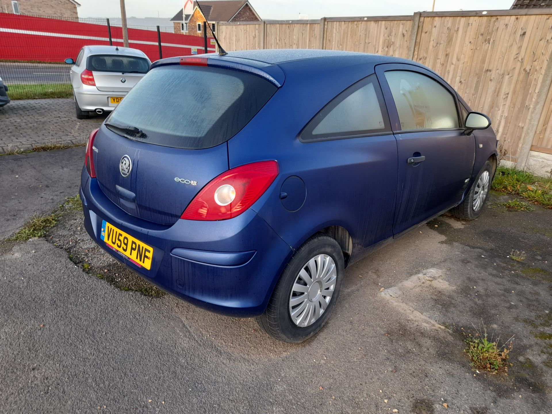 Vauxhall Corsa DIESEL HATCHBACK 1.3 CDTi ecoFLEX Life 3dr (08-09), Blue, Reg: VU59 PNF, Mileage: - Image 3 of 10