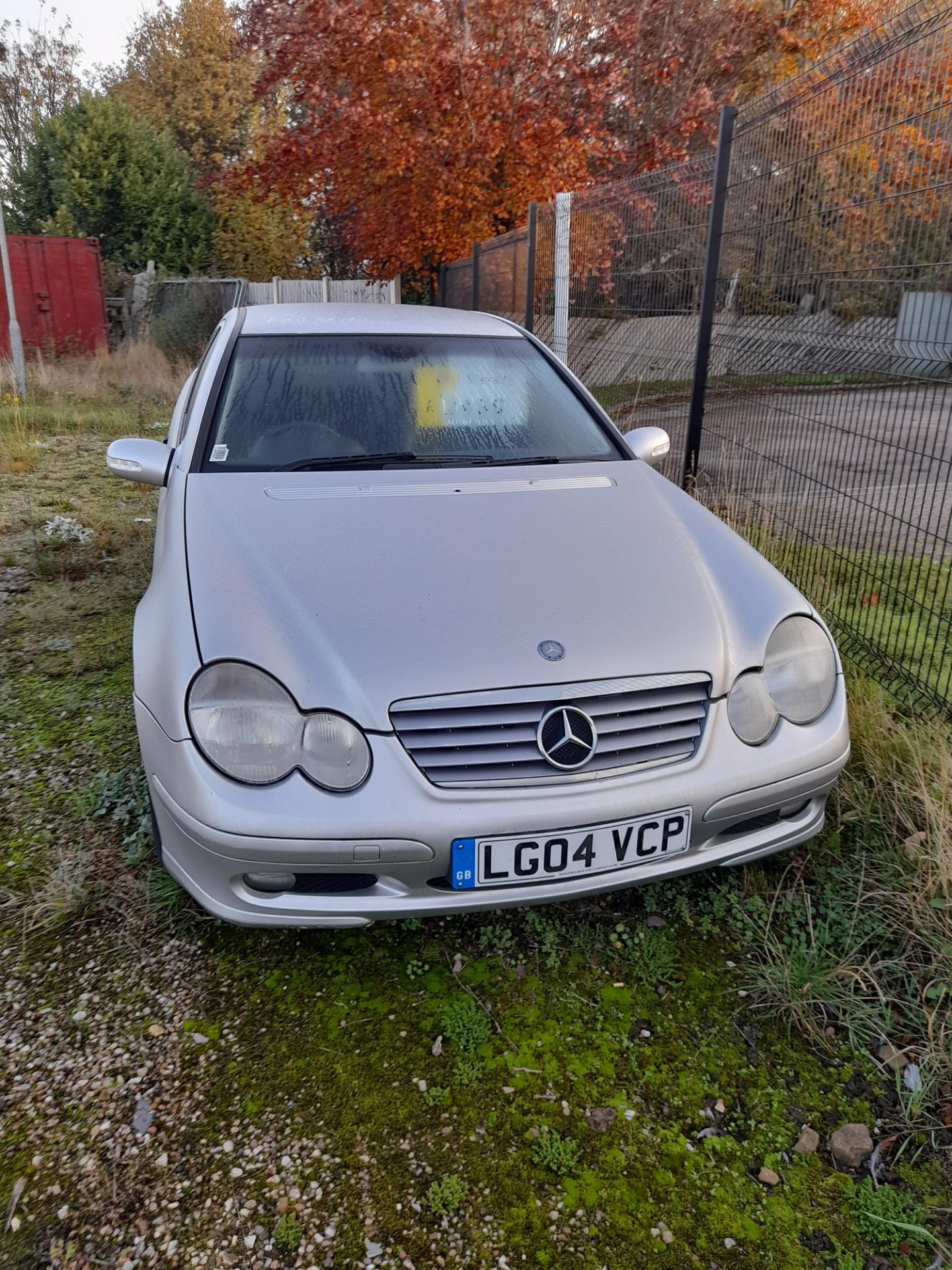 Mercedes C200 C CLASS SPORT COUPE C200K SE 3dr Auto (02-04), Silver, Reg: LG04 VCP, Mileage: 59,471, - Image 3 of 12