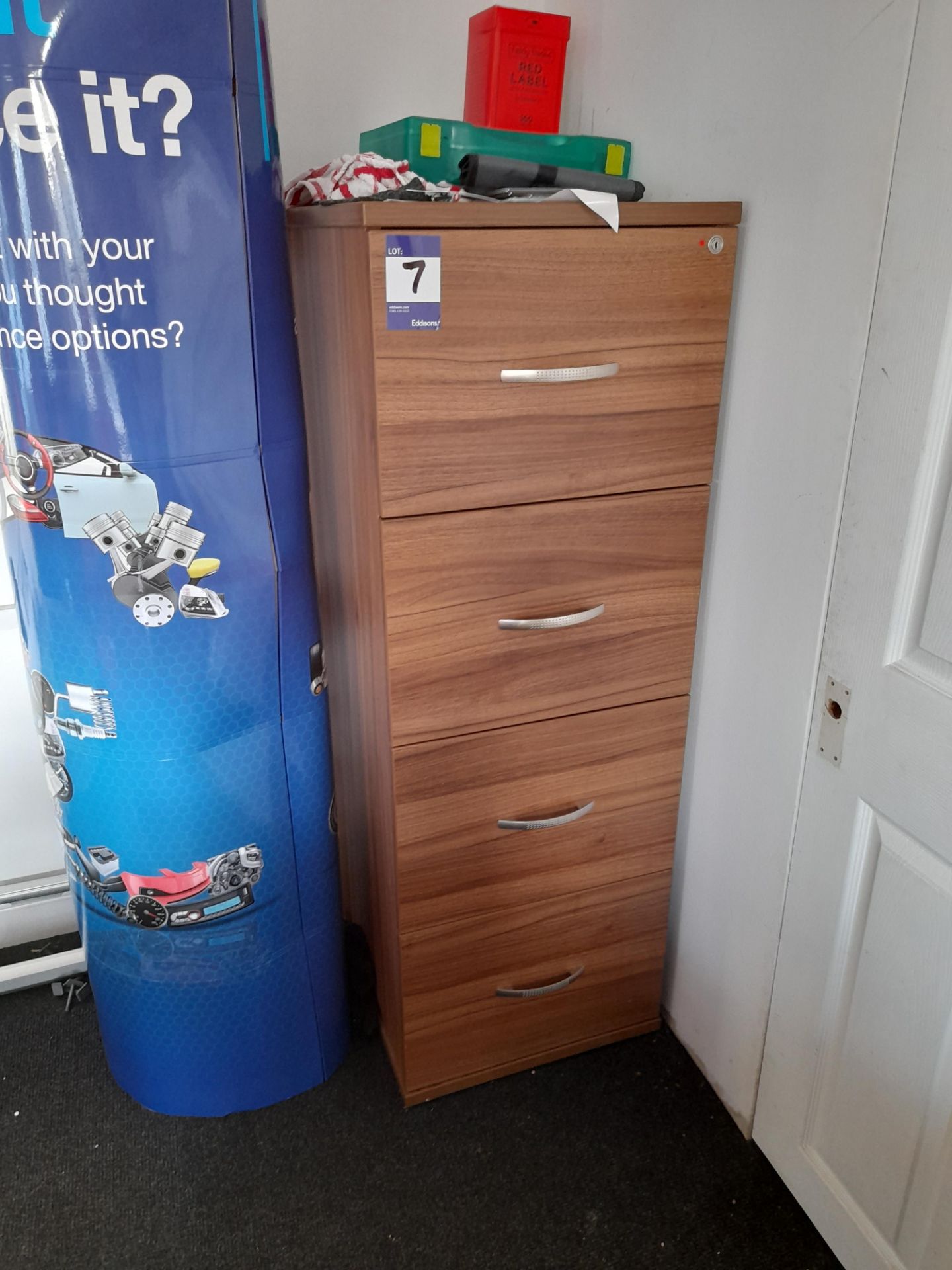 3 – Wooden filing cabinets - Image 2 of 2