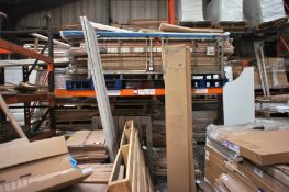 1 Bay of Pallet Racking comprising of 2 x End Frames 2.2m x 1.1m, 2 x Crossbeams 4m (collection 29