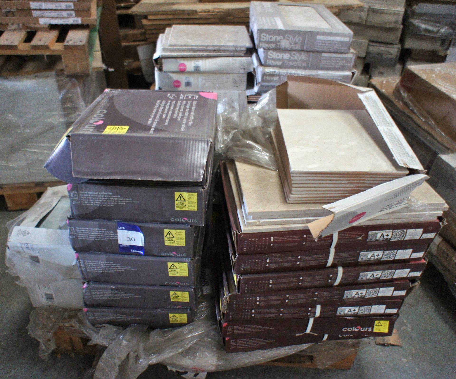 Quantity of Various Tiles to Pallet - Image 2 of 4